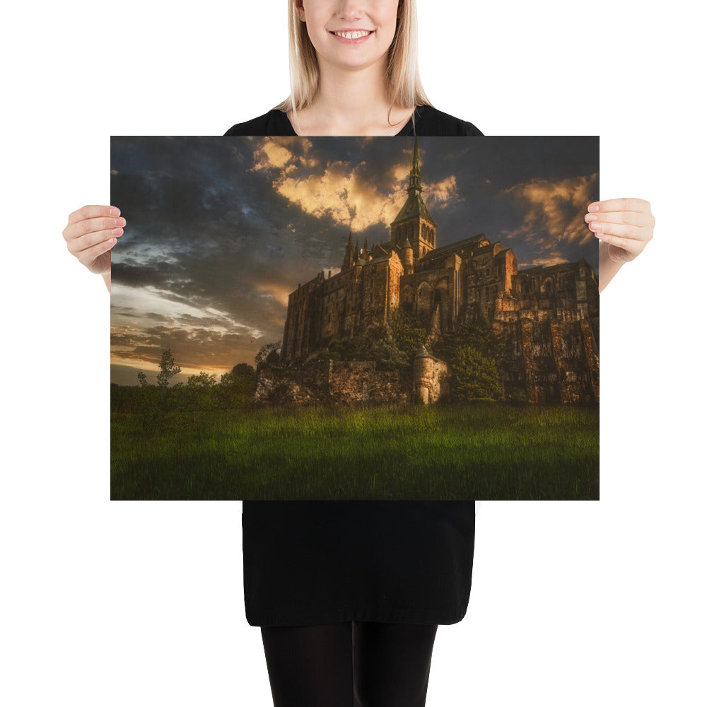 Dusk Castle Poster