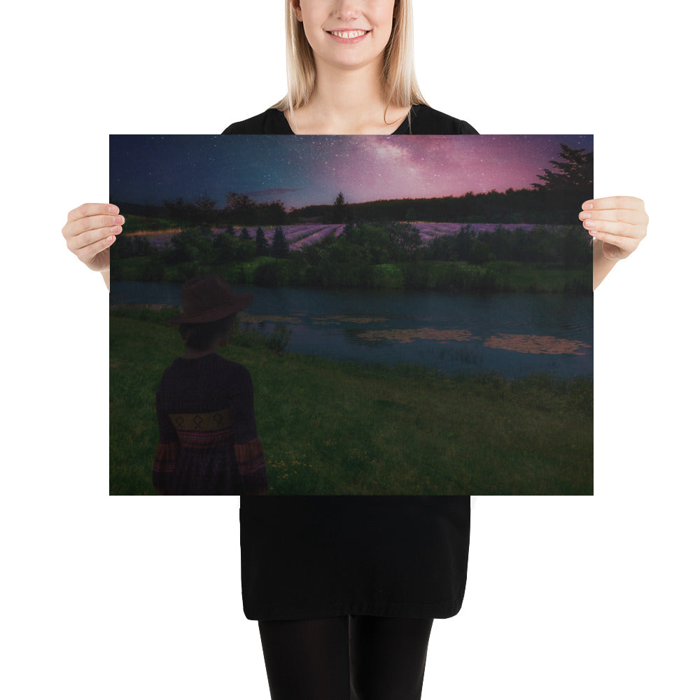 Lavender Fields Poster