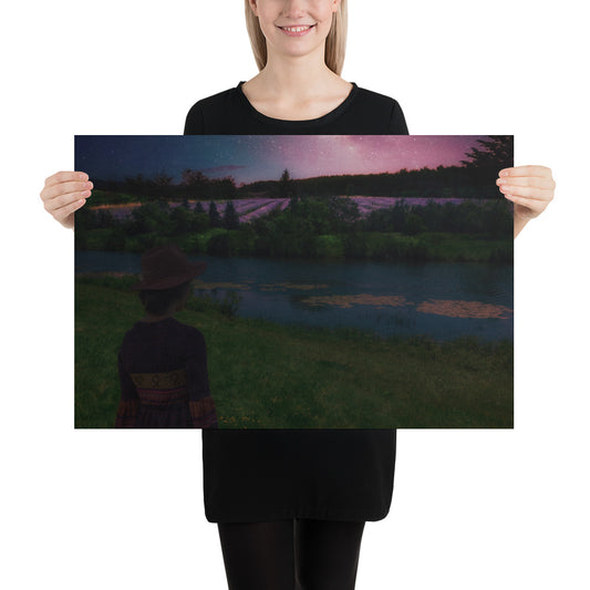 Lavender Fields Poster